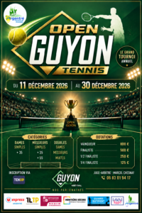 Affiche du tournoi Open Guyon